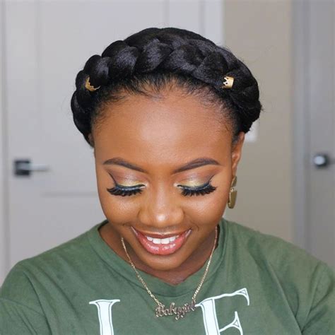 50 Jaw-Dropping Braided Hairstyles to Try in 2020 - Hair Adviser | Braided crown hairstyles ...