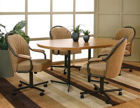 Upholstered Dining Room Chairs With Casters - Propercase