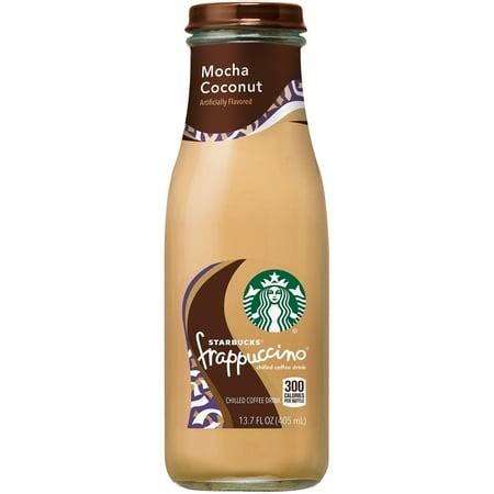 Starbucks Frappuccino Mocha Coconut Chilled Coffee Drink 13.7 fl. oz. Bottle - Walmart.com