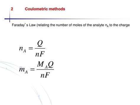 PPT - Chapter 24 Coulometry 1 Principles of electrolysis PowerPoint Presentation - ID:2913785