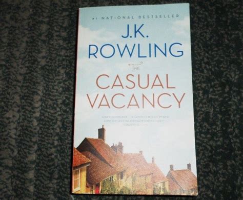 The Casual Vacancy by J.K. Rowling 1st Print Oversized Paperback Book, GUC | Paperback books ...