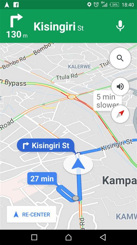 Google Maps navigation now shows live traffic updates for Kampala ...