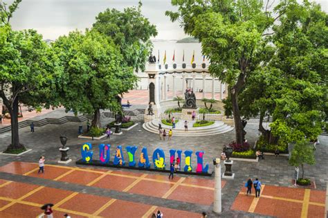 La Rotonda Monument in Guayaquil Editorial Photography - Image of simon, colorful: 59608032