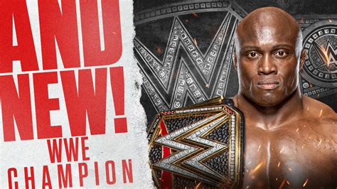 BREAKING: Bobby Lashley Is The New WWE Champion - Wrestling Attitude