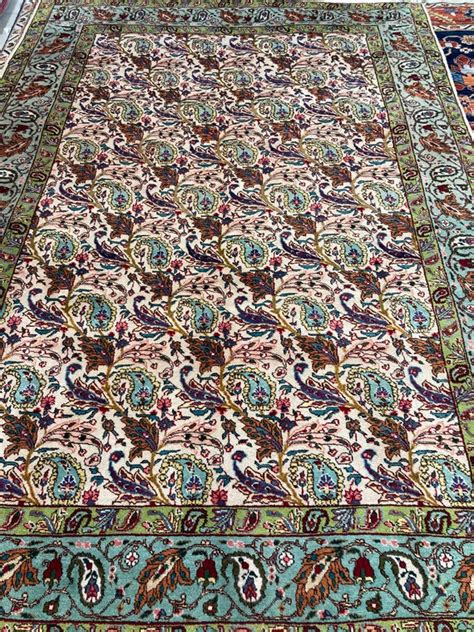 Fine Persian Tabriz Rug - Etsy