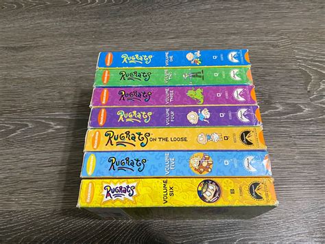 Rugrats Blockbuster Exclusive VHS Tapes + 3 Kidmongous Tapes (1997-2000 ...