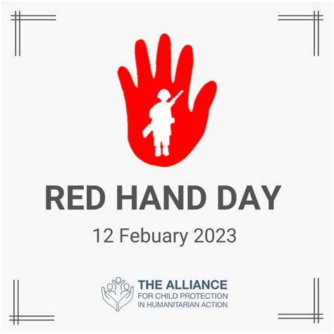 Red Hand Day 2023 | Alliance CHPA