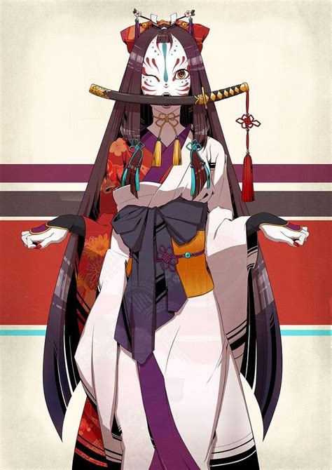 花瓣网-ト [pixiv] | Anime art, Samurai art, Concept art characters