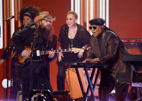 Watch: Stevie Wonder & Chris Stapleton Perform "Higher Ground" | 2023 ...