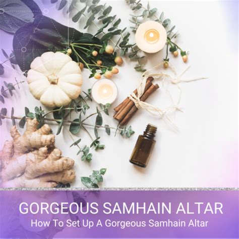 How To Set Up A Gorgeous Samhain Altar