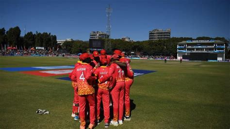 Sri Lanka vs Zimbabwe ICC Men’s ODI Cricket World Cup 2023 Qualifier Match No. 24 In Super Six ...