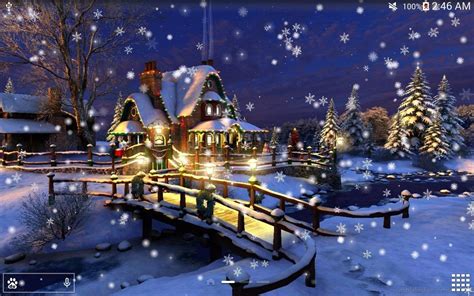 Night Snow Scenes Wallpapers - Wallpaper Cave