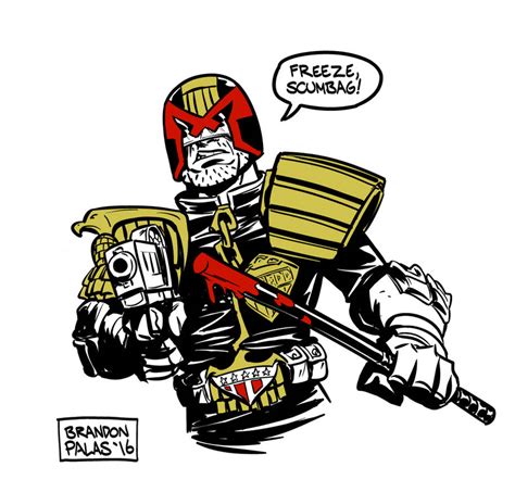 Judge Dredd by BrandonPalas on DeviantArt