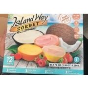 Island Way Sorbet, Variety Pack: Calories, Nutrition Analysis & More ...