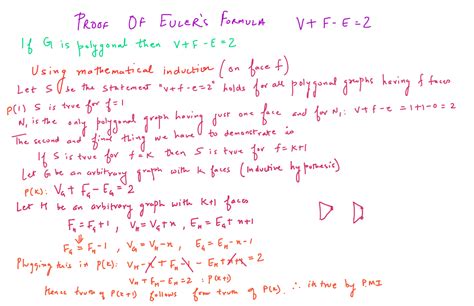 Proof of Euler’s Formula in Graph Theory | Sumant's 1 page of Math