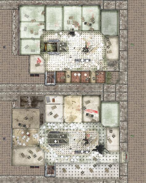 Ruined Mall - DramaScape | Modern | Wargame Vault