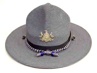 Pennsylvania Police Campaign Hat - COLLECTORS-BADGES.COM