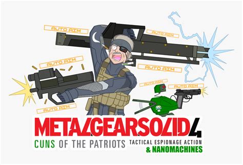 Image - Metal Gear Solid 4 Logo, HD Png Download - kindpng