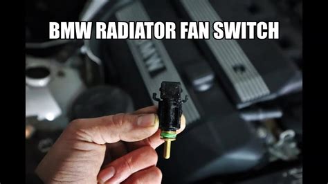 BMW Radiator Fan Switch Replacement - YouTube