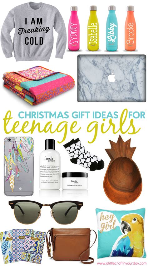 Christmas Gift Ideas for Teen Girls - A Little Craft In Your Day