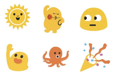 Google Brings Back Blob Emoji, Available as Stickers for Gboard and ...