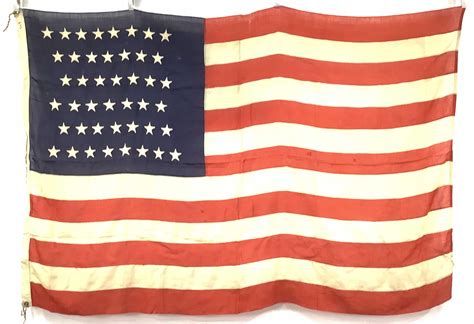 Sold Price: Vintage 96in 48 Star United States Flag - September 6, 0120 ...