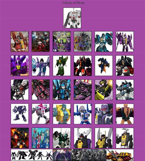 Transformers Genesis (Decepticons) by symbiote12345 on DeviantArt