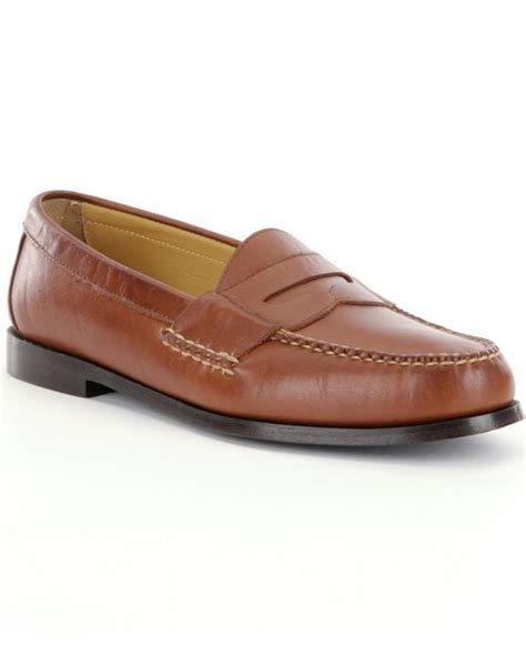 Johnston & murphy Hayes Dress Penny Loafers in Brown for Men | Lyst