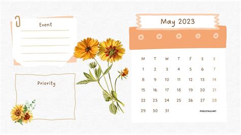 May 2023 Calendar Desktop Wallpapers Free Download