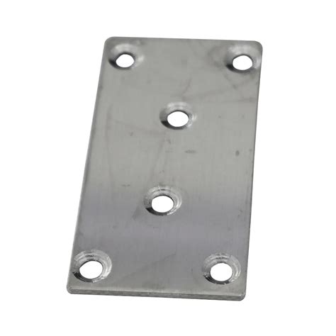 80x42mm Stainless Steel Corner Brackets 2mm Thickness Straight Flat ...