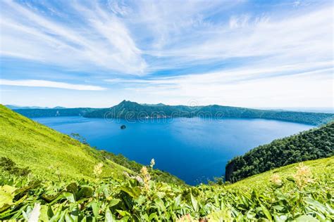 Lake Mashu,Akan National Park,Mashu-ko, Hokkaido, Japan Stock Image ...