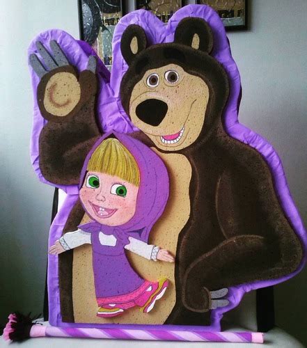 Piñata Masha Y El Oso - Bs. 95.000,00 en Mercado Libre