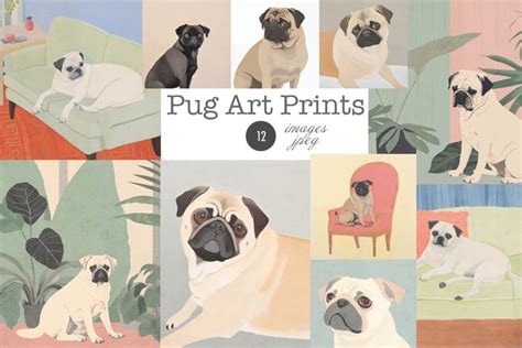 Pug Art Prints