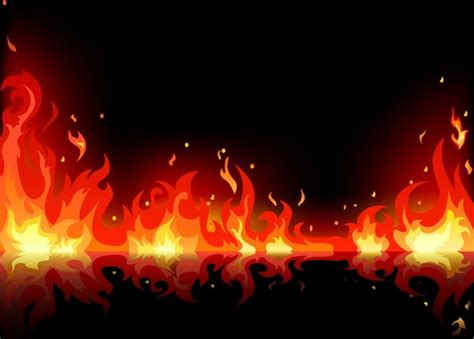 Flame background modern dynamic design Vectors graphic art designs in ...