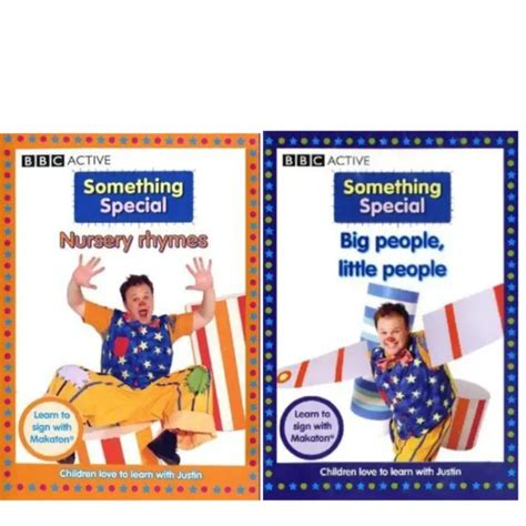 SOMETHING SPECIAL: NURSERY Rhymes/Big People, Little People (DVD) READ ...