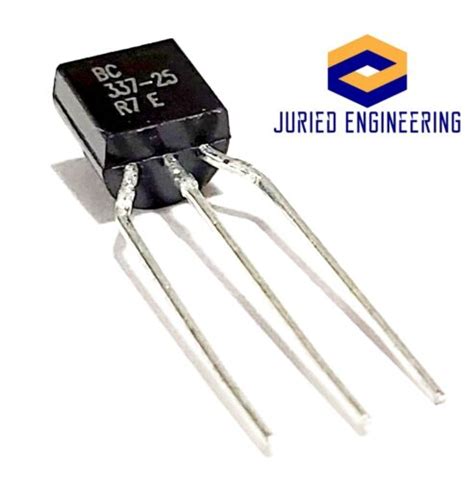 1PCS BC337-25 BC337 NPN TO-92 45V 800ma Amplifier Transistors Transistors New | eBay