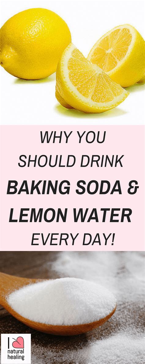 THIS IS WHY YOU SHOULD DRINK BAKING SODA & LEMON WATER EVERY DAY - I ...