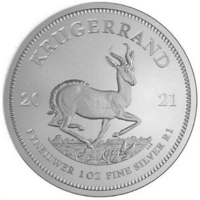 2021 1oz silver Krugerrand - Bullion House