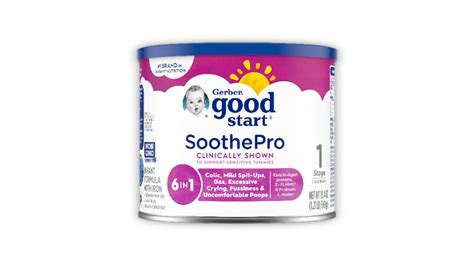 Baby formula recall: Gerber Good Start Soothe Pro formula recalled for possible bacteria ...