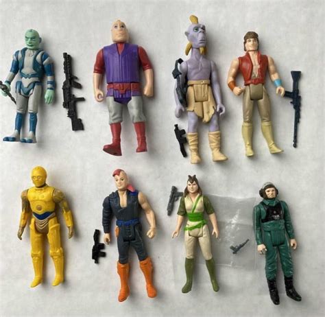 Sold Price: Lot of 8 Vintage Star Wars Droids Action Figures - Invalid ...