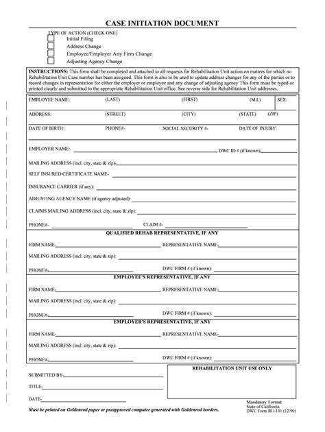 Fulton County Civil Case Initiation Form - Civil Form 2024