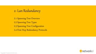 Network Redundancy and Spanning Tree Protocols | PPT