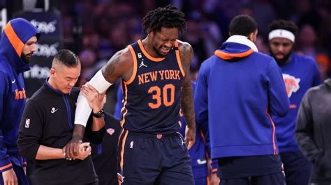 Knicks PF Julius Randle (Ankle Injury) Out for Season - Casino.org