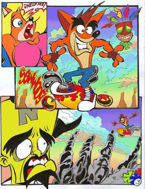 crash bandicoot comic 2-3 by rods3000 on DeviantArt