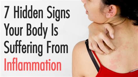 7 Hidden Signs Your Body Is Suffering From Inflammation