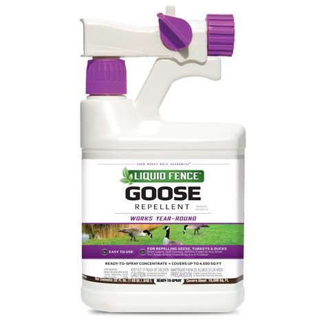 Liquid Fence Goose Repellent Concentrate, Ready-to-Spray, 32-fl oz - Walmart.com