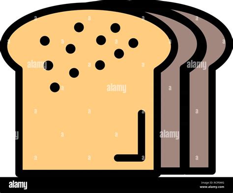 Vector Bread Icon Stock Vector Image & Art - Alamy