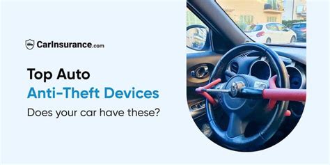 Best anti-theft devices for cars | CarInsurance.com (2022)