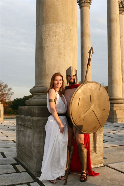 Homemade Leonidas and Gorgo costumes from the movie 300. I want to know how they did this ...