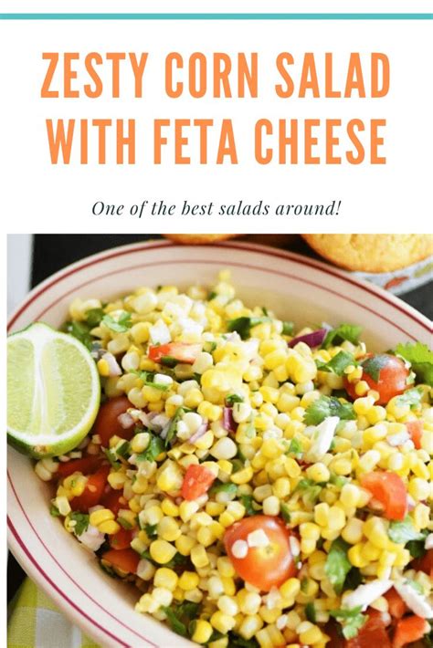 Corn Salad with Feta Cheese | Recipe | Healthy salad recipes, Feta ...